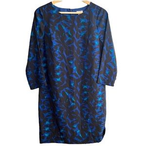 J. Crew Print Shift Dress